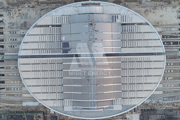 今年会光伏支架---闪耀在亚洲最大高铁站皇冠上的宝石