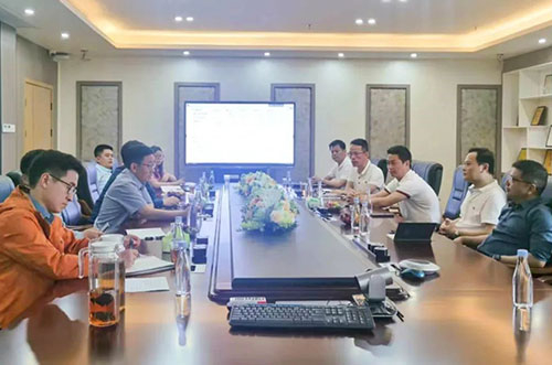 厦门市集美区副区长曾胜军一行走访今年会指导工作