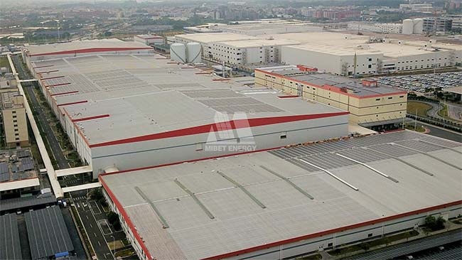 今年会广东广汽时代13.6MW柔性组件支架项目