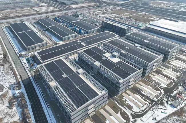 今年会天津高新云数据中心TPO屋顶项目