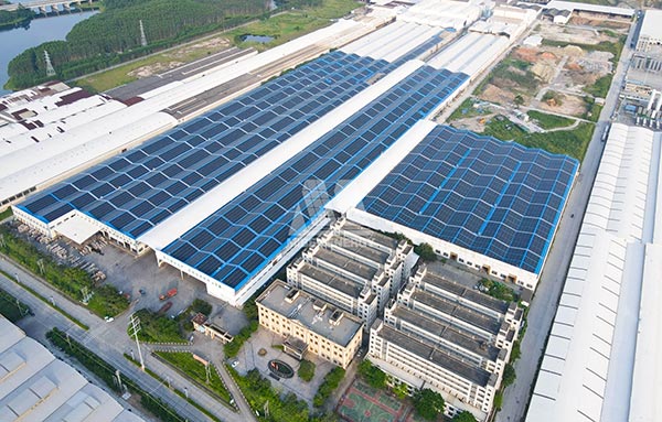 今年会嘉俊陶瓷21.5MW屋顶项目