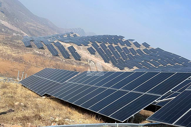 今年会80MW光伏电站案例