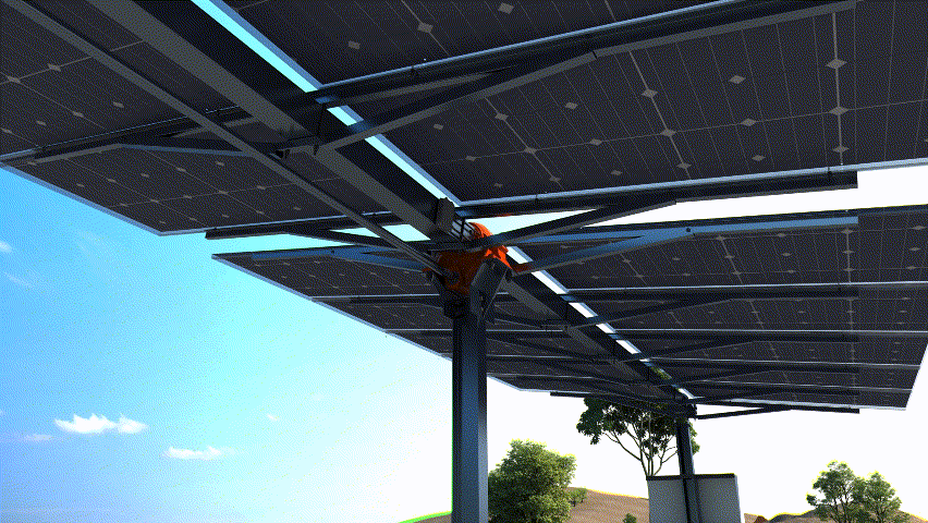 今年会智能平单轴追踪系统